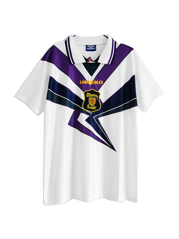 Scotland maglia retrò da trasferta prima maglia da calcio per abbigliamento sportivo da uomo 1994-1996